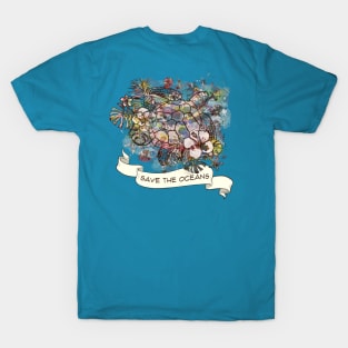 turle sea save the oceans T-Shirt